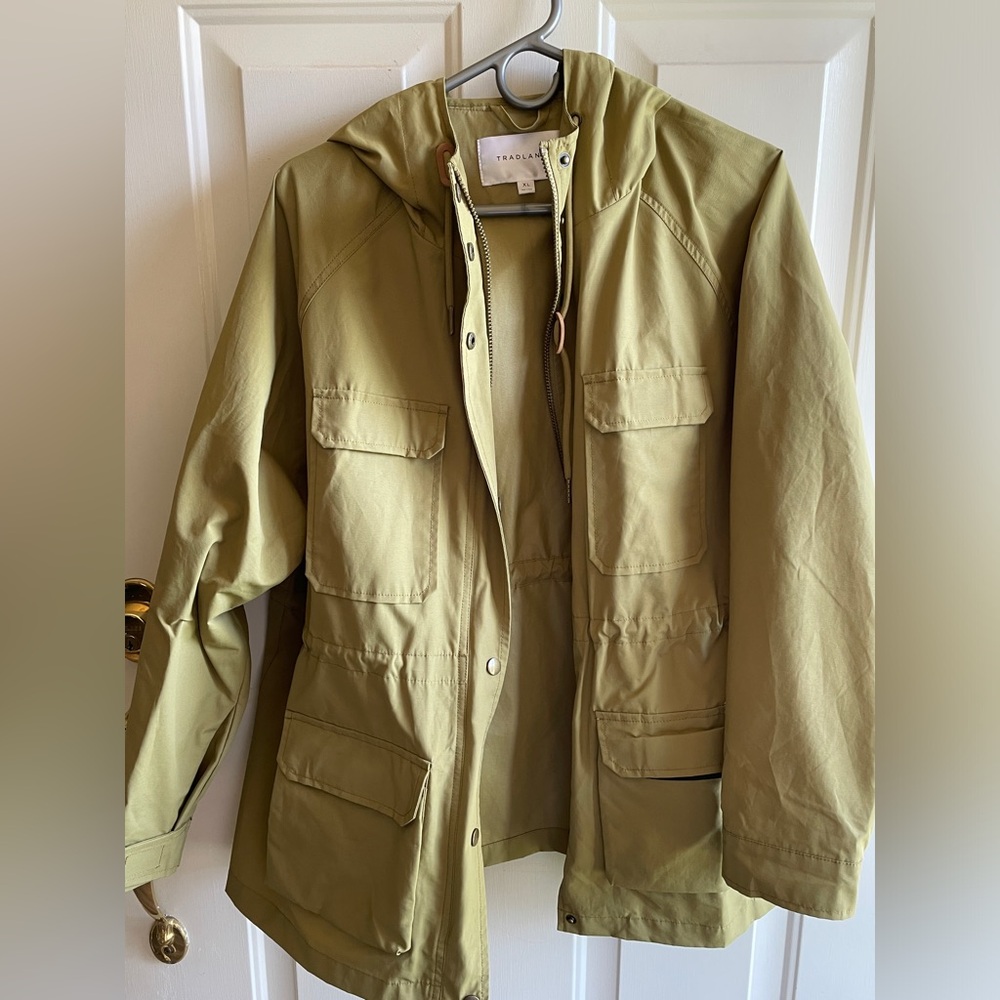 Tradlands Berkeley Anorak Jacket, Olive, XL